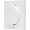 HK07 - Dimmer-Abdeckung für Druck-Wechseldimmer, Farbe: reinweiß