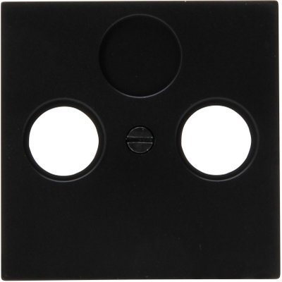 HK07 - Antennen-Abdeckung TV/RF, Farbe: schwarz matt
