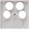 HK07 - Antennen-Abdeckung TV/RV/2x SAT, Farbe: reinweiß