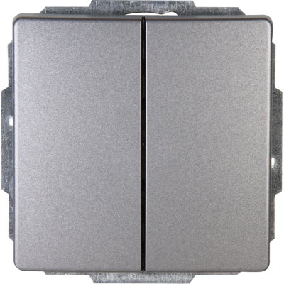 VENEDIG - Wechsel/Wechselschalter, Farbe: platin