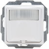 HK02/HK05/HK07 - INFRAcontrol T 180°, Infrarot-Bewegungsmelder, 2-Draht-Gerät, 40–400W, 50x50mm, Farbe: arktisweiß