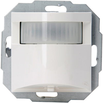 HK07 - INFRAcontrol T 180° UP - Infrarot-Bewegungsmelder, 55x55mm, 2-Draht- Gerät, für ohmsche Last, 40-400W, Farbe: reinweiß