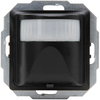 HK05/HK07 - INFRAcontrol R180°, Infrarot-Bewegungsmelder, 3-Draht-Gerät, max. 1.00W, 50x50mm, Farbe: schwarz matt