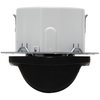 HK05/HK07 - INFRAcontrol R180°, Infrarot-Bewegungsmelder, 3-Draht-Gerät, max. 1.00W, 50x50mm, Farbe: schwarz matt