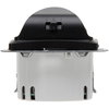 HK05/HK07 - INFRAcontrol R180°, Infrarot-Bewegungsmelder, 3-Draht-Gerät, max. 1.00W, 50x50mm, Farbe: schwarz matt
