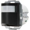 HK07 - INFRAcontrol Bewegungsmelder R180° 55x55mm, 3-Draht-Gerät, IP20, Farbe: schwarz matt