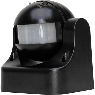 INFRAcontrol R 180°, Bewegungsmelder, 3-Draht Gerät, Farbe: schwarz