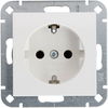 HK07 - Schutzkontakt-Steckdose, Farbe: reinweiß
