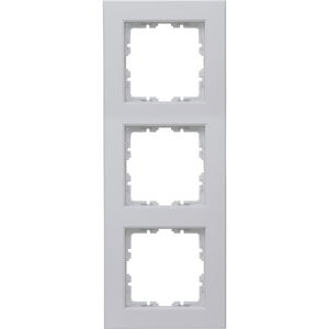 HK07 - Abdeckrahmen 3-fach, Farbe: grau matt