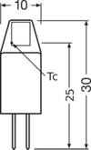 Kleine 12 V-Niedervolt-LED-Lampen mit Retrofit-Stecksockel