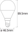 SMART+ WiFi Mini Bulb Tunable White 40 4.9 W/2700…6500 K E14