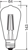 SMART+ WiFi Filament Edison Dimmable 60 5,5W E27