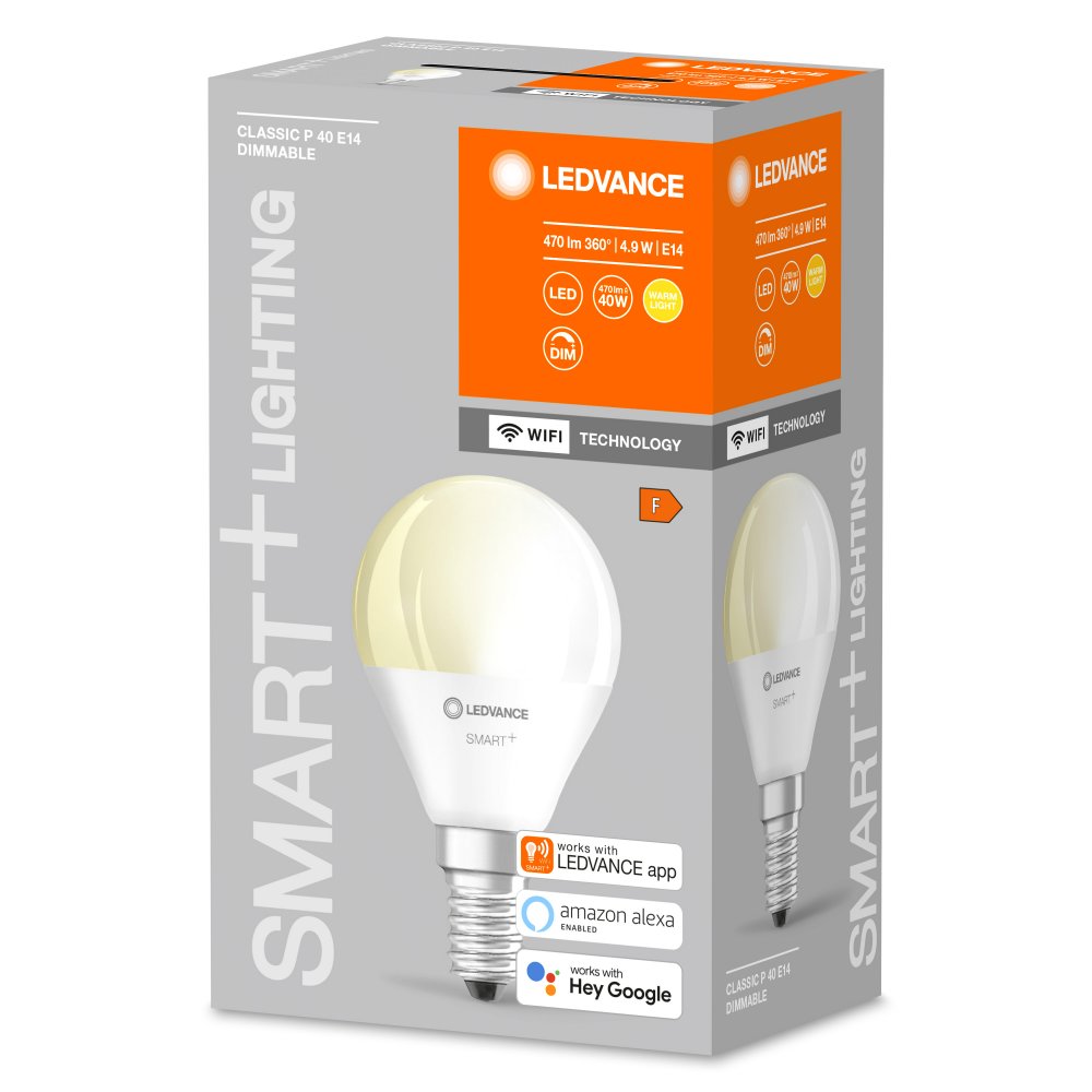 SMART+ WiFi Mini Bulb Dimmable 40 4.9 W/2700 K E14 – Bild 5 von 5