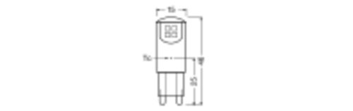 LED PIN G9 19 1.9 W/2700 K G9 – Bild 2 von 4