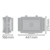 FLOODLIGHT MAX POWER SUPPLY 1200W WAL