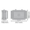 FLOODLIGHT MAX POWER SUPPLY 600W WAL