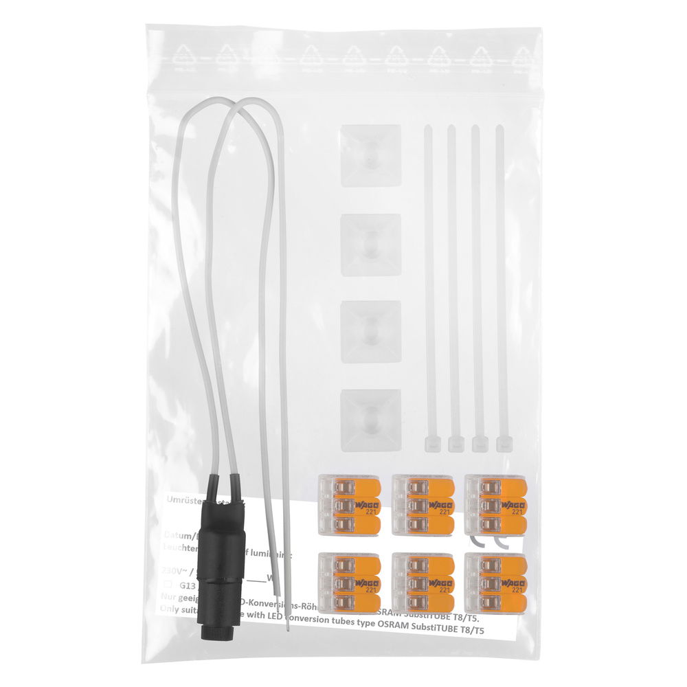 LED TUBE CONVERSION KIT DOUBLE LAMP 2 LAMPS