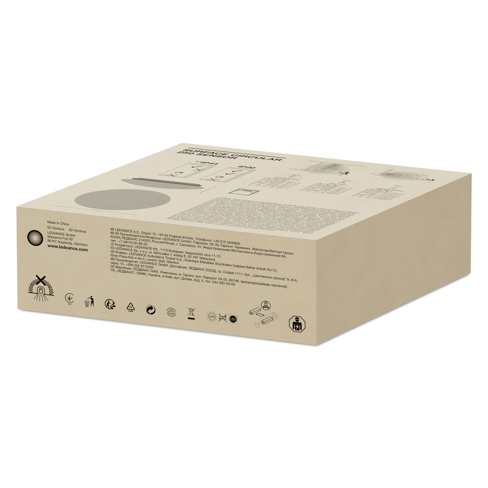 SURFACE CIRCULAR 250 SENSOR 13W 840 IP44 – Bild 8 von 8