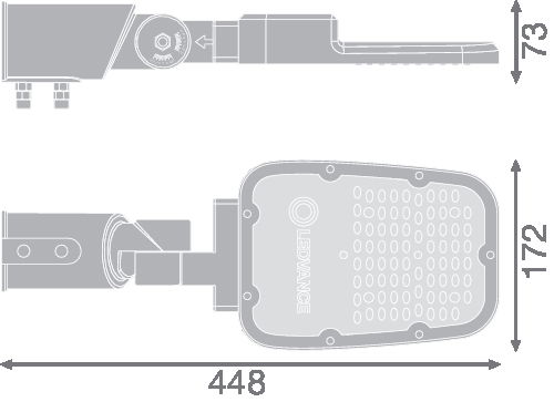 STREETLIGHT AREA SMALL RV20ST 45W 740 RV20ST GY – Bild 3 von 4