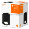 LED SPOT SURFACE Round GU10 Black