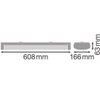 Robuste IP44-Leuchte mit direkter Lichtemission, integriertem Zigbee 3.0 Treiber, bis zu 137 lm/W