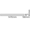 Robuste IP44-Leuchten mit direkter Lichtemission und integriertem Treiber für Oberflächen-Anwendungen, bis zu 137 lm/W