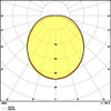 Robuste IP44-Leuchten mit direkter Lichtemission und integriertem Treiber für Oberflächen-Anwendungen, bis zu 137 lm/W