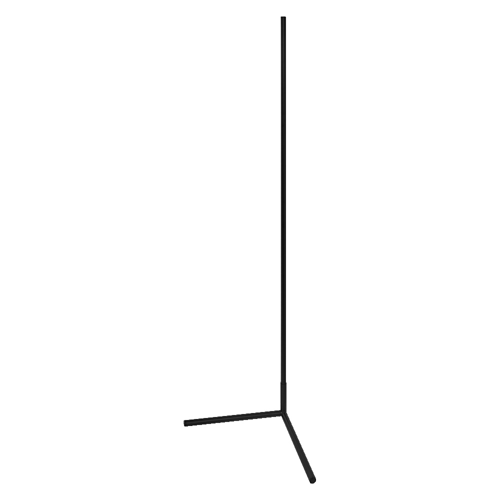 SMART WIFI FLOOR CORNER WITH REMOTE CONTROL Black 1400mm RGB + TW
