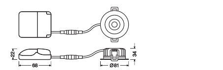 SPOT AIR FIX 6W 927 PS DIM IP65 BK – Bild 3 von 6