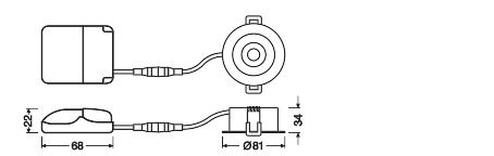 SPOT AIR ADJUST 4W 930 DIM IP23 SI – Bild 3 von 6