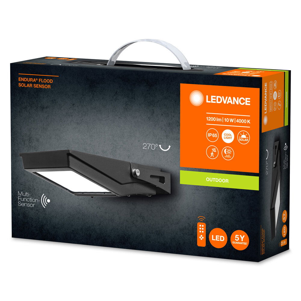 ENDURA® FLOOD Solar Sensor 10 W 4000 K – Bild 4 von 4