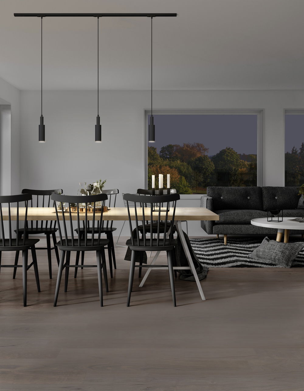Tracklight Pendant GU10 Black – Bild 2 von 4