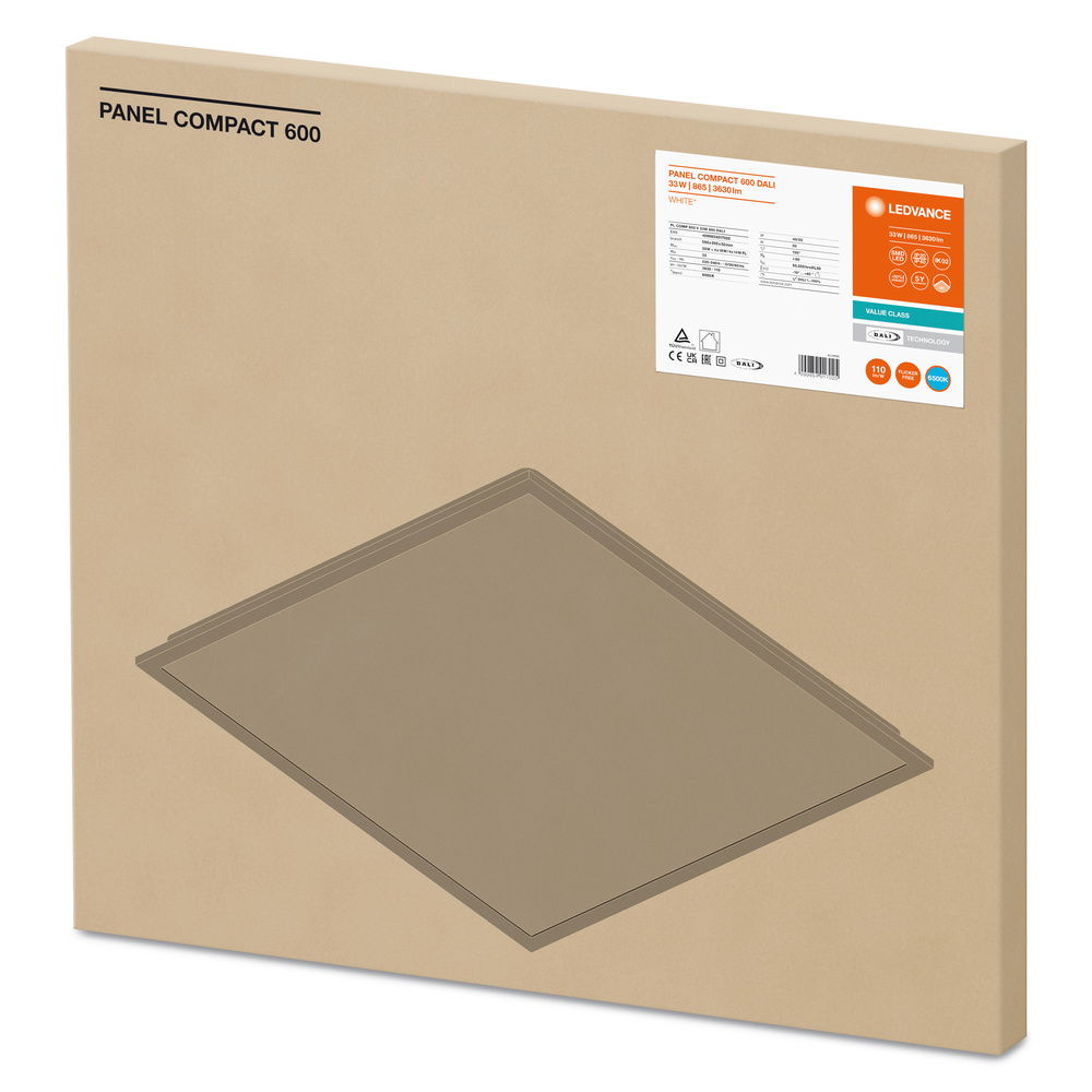 PANEL COMPACT 600 DALI 33W 865 DALI – Bild 7 von 8
