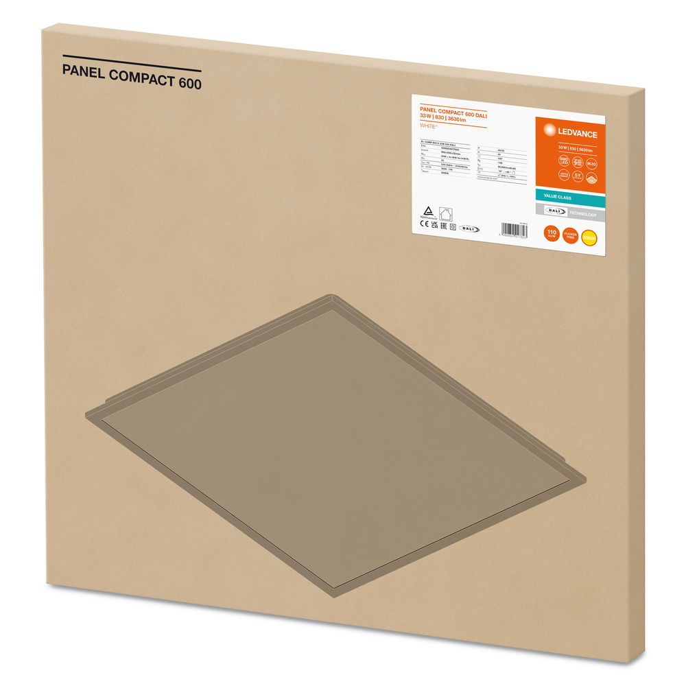 PANEL COMPACT 600 DALI 33W 830 DALI – Bild 8 von 9
