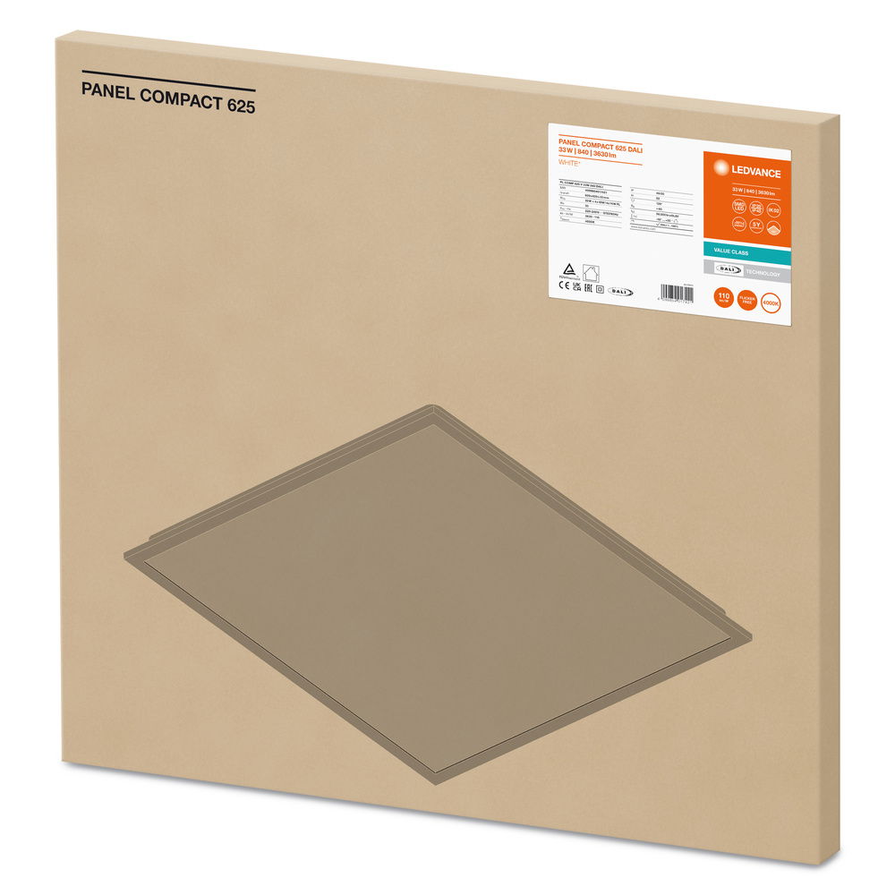 PANEL COMPACT 625 DALI 33W 840 DALI – Bild 7 von 8