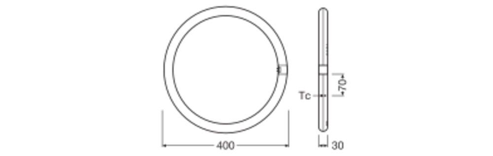 LED TUBE T9 EM V 24W 865 G10Q – Bild 2 von 5