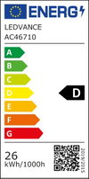 LED TUBE T5 AC MAINS P 1449 mm 26W 840
