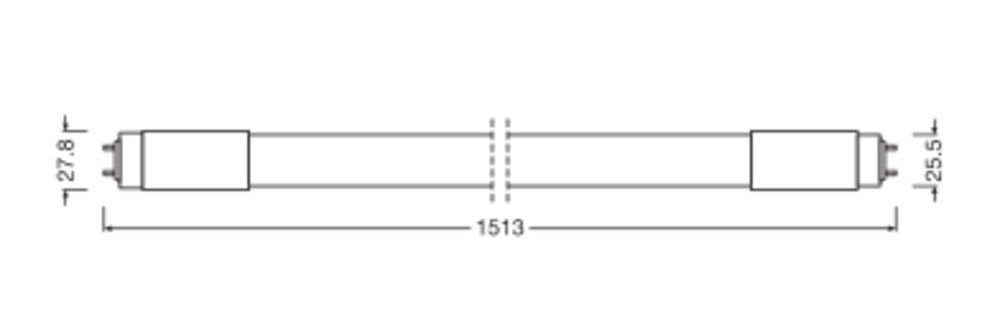 LED-Röhren für elektronische Vorschaltgeräte (EVG), elektromagnetische Vorschaltgeräte (KVG/VVG) und Netzspannung – Bild 2 von 10