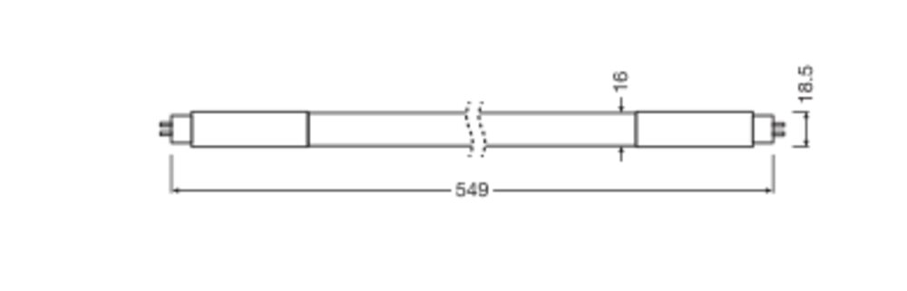 LED TUBE T5 HF P 549 mm 7W 865 – Bild 2 von 6