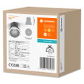 LED SPOT RECESS TWIST PRO 70mm 5W 3000K White Silver