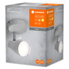 LED SPOT PEAR GREY 1 x 4.3W 2700K GU10
