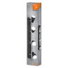 LED SPOT PEAR BLACK 4 x 4.3W 2700K GU10
