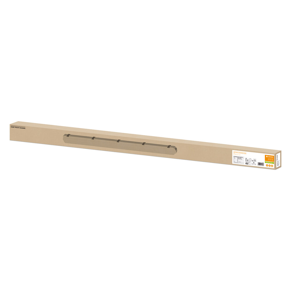Feuchtraumleuchten für T8-LED-Lampen mit werkzeugloser Leuchtenklemme – Bild 6 von 6