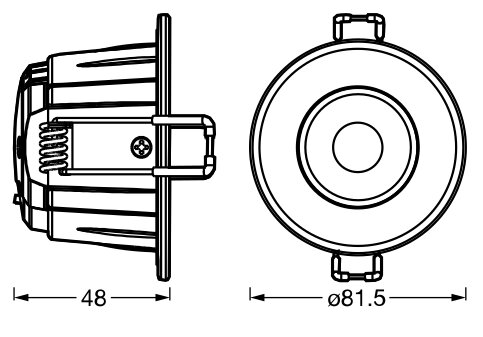 SPOT COMBO FIX V 6W CPS DIM 60DEG IP65 WT – Bild 3 von 4