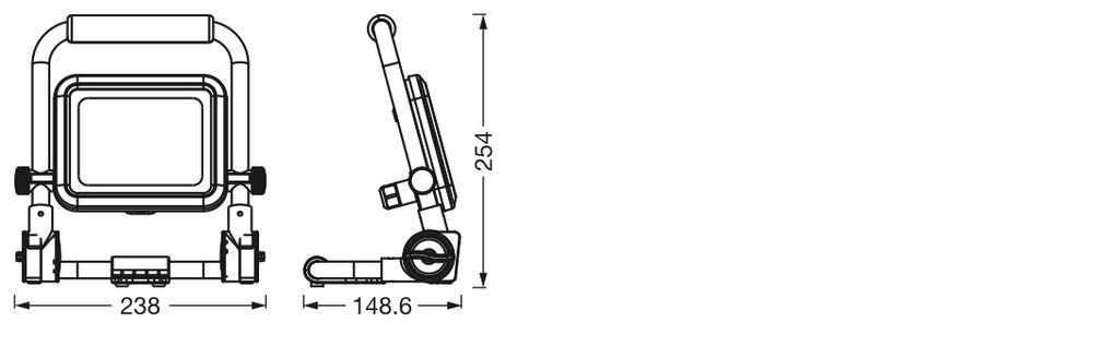 WORKLIGHTS VALUE R-STAND 20W 865 – Bild 4 von 4