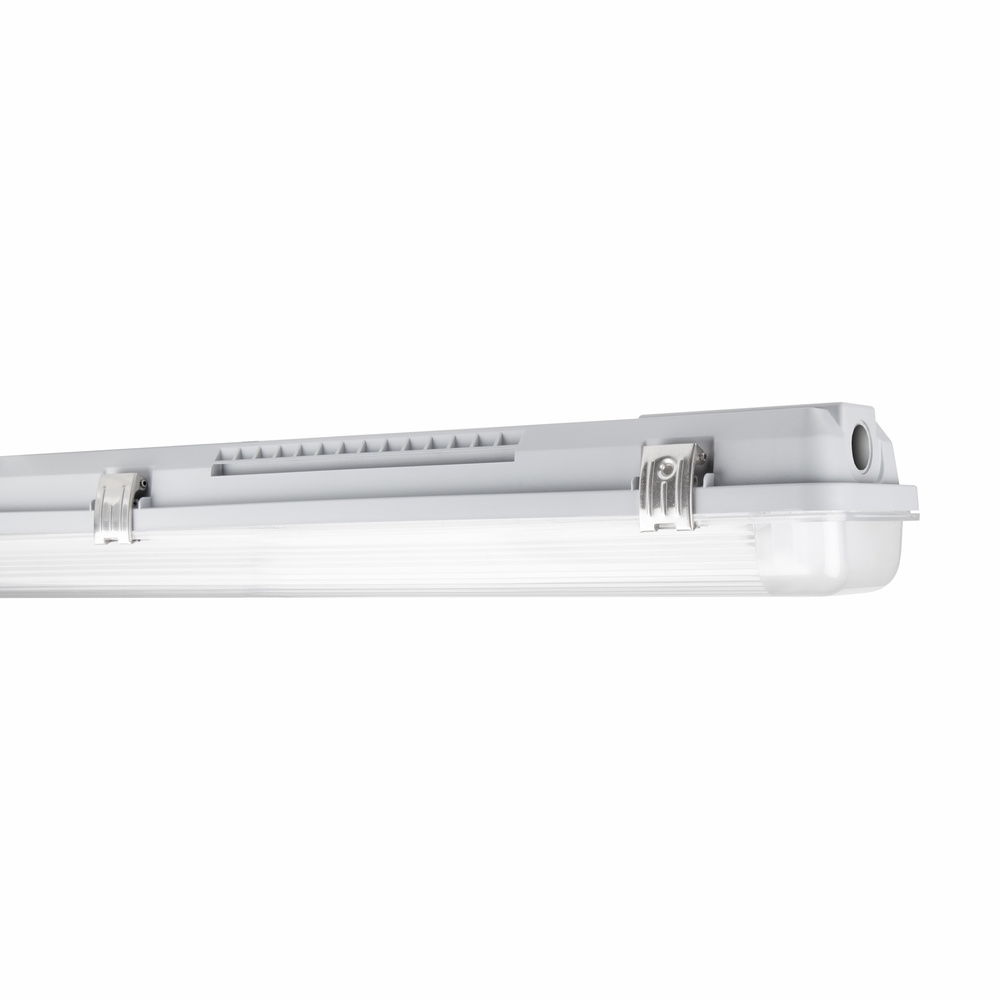 Feuchtraumleuchten für T8-LED-Lampen mit werkzeugloser Leuchtenklemme