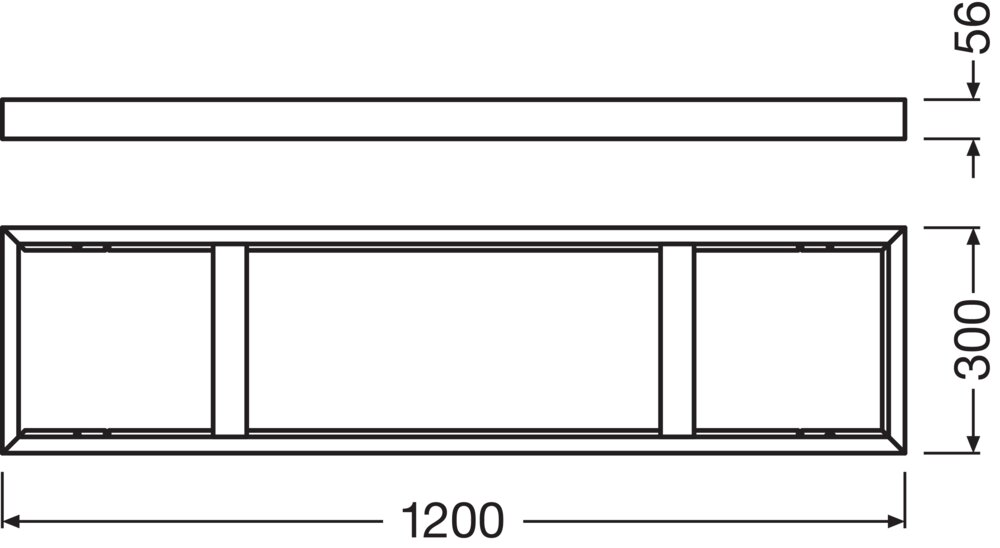 SURFACE MOUNT KIT 1200 SURFACE MOUNT KIT BK – Bild 2 von 2