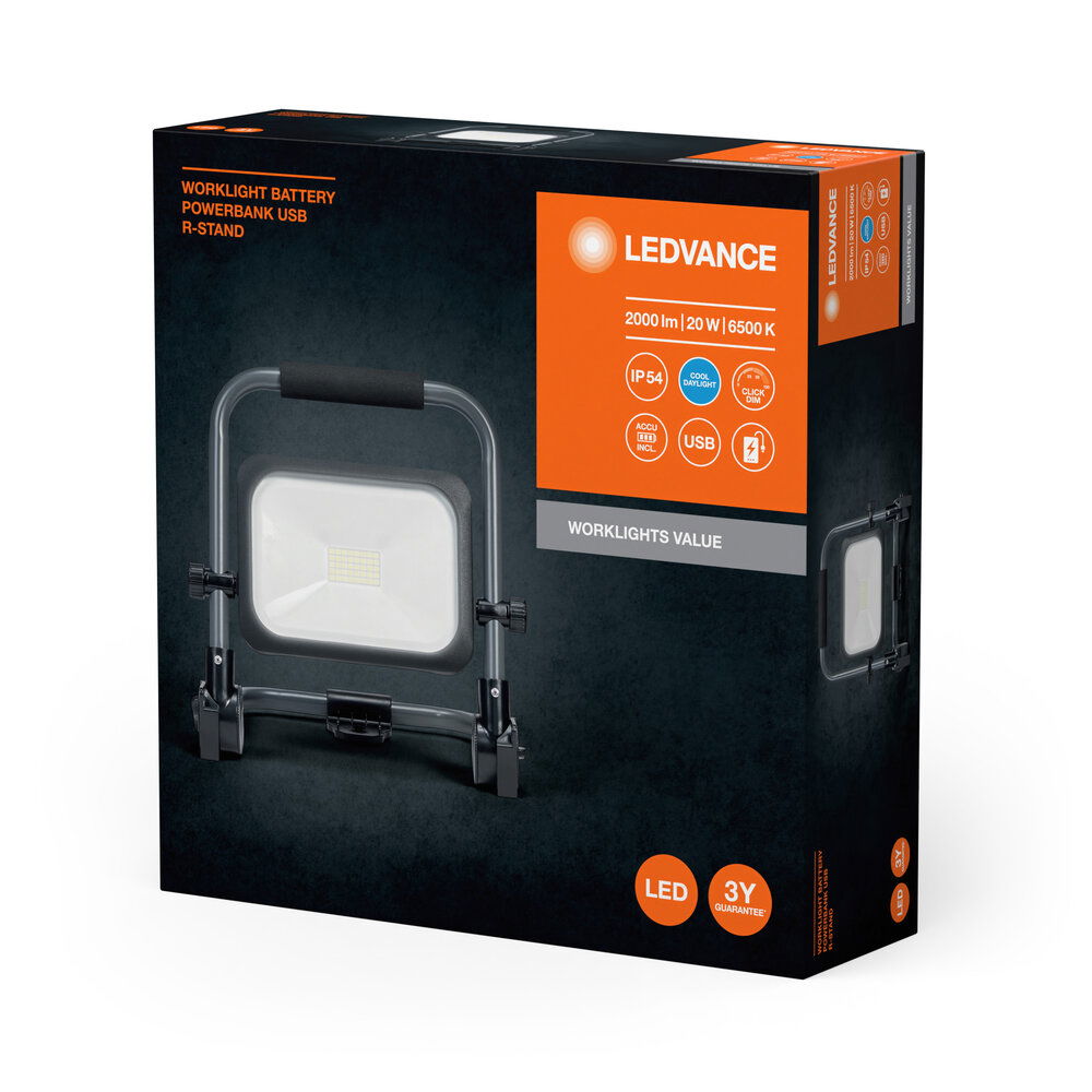 WORKLIGHTS VALUE BATTERY 20W 865 – Bild 2 von 4