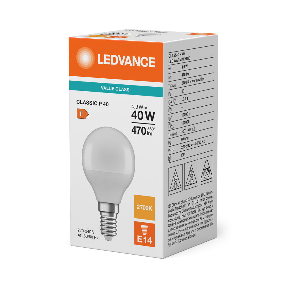 LED-Lampen, klassische Miniballform – Bild 6 von 6