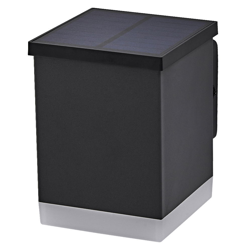 Endura Style Solar Wall Quadro Dark Gray